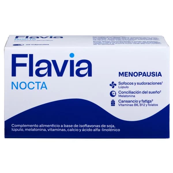 FLAVIA Nocta Complemento alimenticio a base de isoflavonas de soja 30 uds. - 1 ud - Imagen del producto en Findit