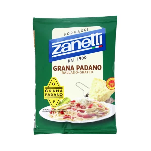 ZANETTI Queso rallado Grana Padano 50 gr. - 0.05 kg - Imagen del producto en Findit