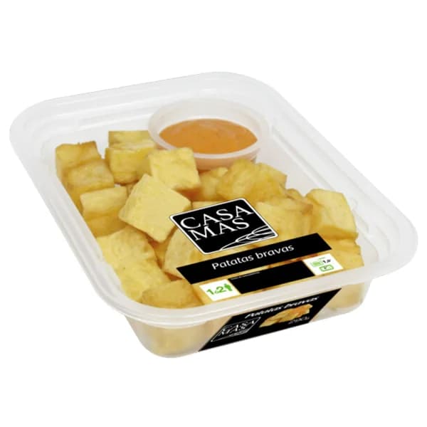CASA MAS Patatas bravas, listas para calentar y comer 290 g. - 0.29 kg - Imagen del producto en Findit