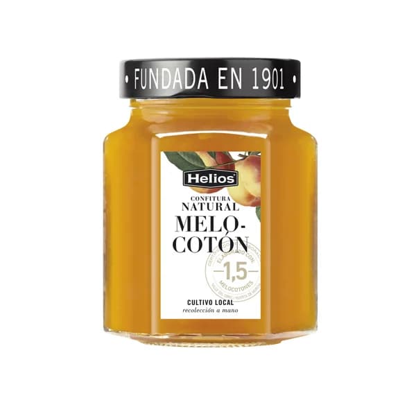 HELIOS Confitura natural de melocotón HELIOS 330 g - 0.33 kg - Imagen del producto en Findit