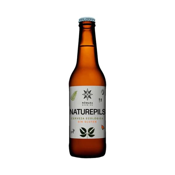 NOMADA NATUREPILS Cerveza eco sin gluten - 0.33 l - Imagen del producto en Findit