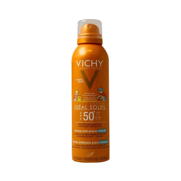 VICHY Protector solar especial niños, con acción anti-arena y factor de protección 50+ (muy alta) VICHY Idéal soleil 300 ml. - 0.3 l - Imagen del producto en Findit
