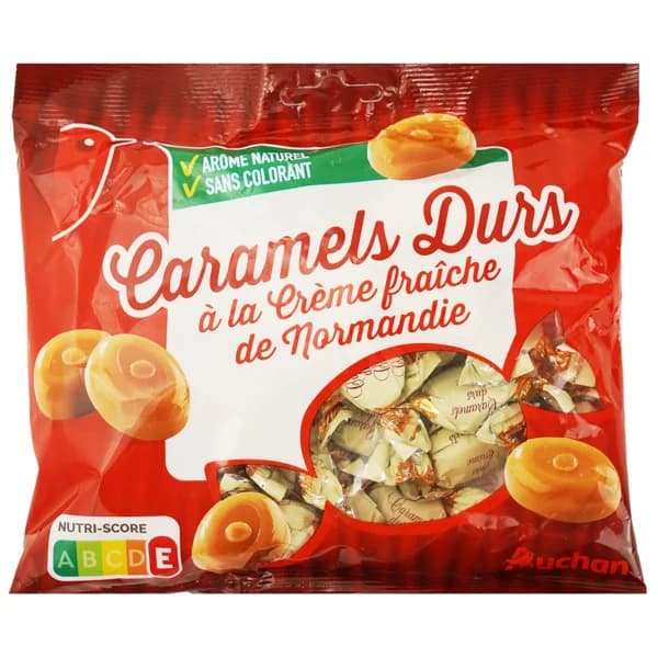 PRODUCTO ALCAMPO Caramelos duros con nata PRODUCTO ALCAMPO 175 g. - 0.18 kg - Imagen del producto en Findit