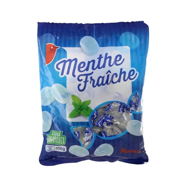 PRODUCTO ALCAMPO Caramelos de menta fresca 350 g. - 0.35 kg - Imagen del producto en Findit