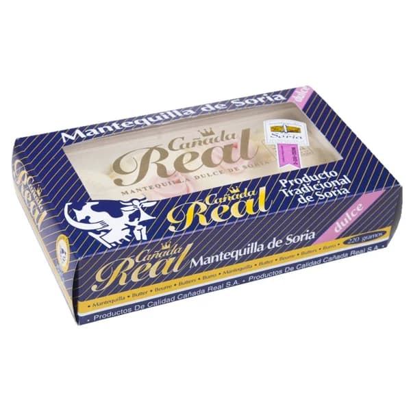CAÑADA REAL Lata de mantequilla dulce de Soria CAÑANA REAL 220 g. - 0.22 kg - Imagen del producto en Findit