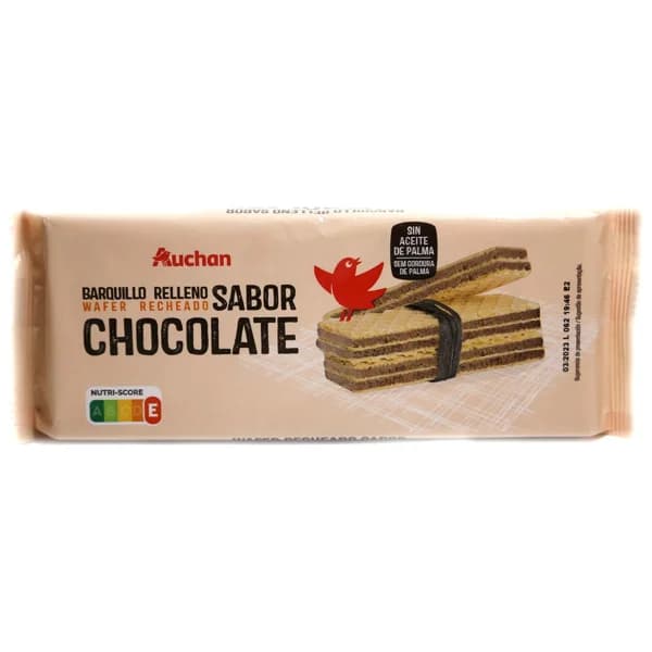 PRODUCTO ALCAMPO Galletas de barqullos con relleno de cacao 200 g. - 0.2 kg - Imagen del producto en Findit