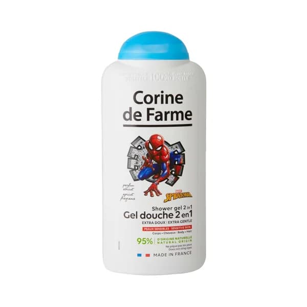 CORINE DE FARME Spiderman Gel y champú para pieles sensibles 300 ml. - 0.3 l - Imagen del producto en Findit