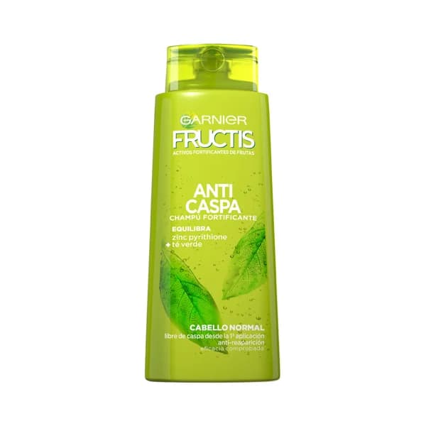 FRUCTIS Champú anti-caspa fortificante sin parabenos, para cabello normal FRUCTIS 690 ml. - 0.69 l - Imagen del producto en Findit