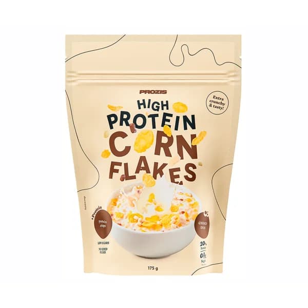 PROZIS Corn flakes choco proteína 175 gr - 0.18 kg - Imagen del producto en Findit