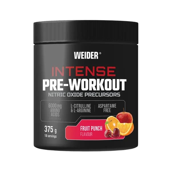 WEIDER Pre-workout intenso 375 g. - 0.38 kg - Imagen del producto en Findit