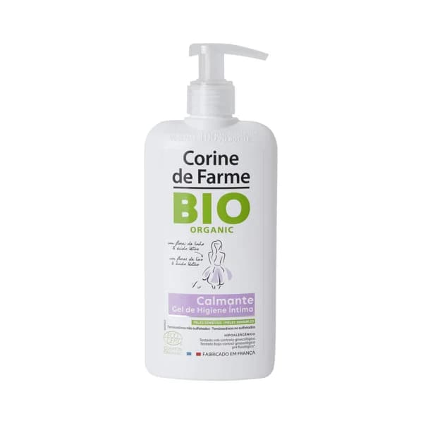 CORINE DE FARME Bio Gel de higiene íntima calmante, para pieles sensibles 250 ml. - 0.25 l - Imagen del producto en Findit