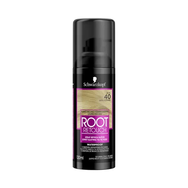 SCHWARZKOPF Tinte en spray retocador de raiz, para cabellos con tonos rubios oscuros SCHWARZKOPF Root retoucher. - 0.12 l - Imagen del producto en Findit