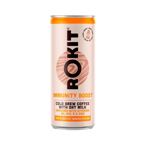 ROKIT Immunity boost cold brew Café con leche de avena 250 ml . - 0.25 l - Imagen del producto en Findit