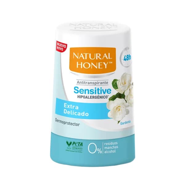 NATURAL HONEY Sensitive Desodorante roll on unisex, aroma a gardenia 50 ml. - 0.05 l - Imagen del producto en Findit