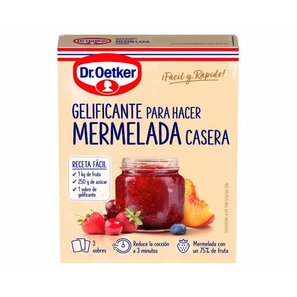 DR. OETKER Gelificante para mermelada 60 g. - 0.06 kg - Imagen del producto en Findit