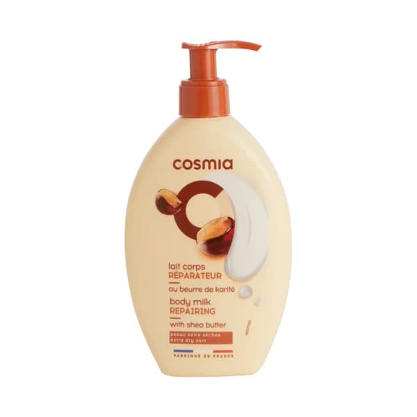 COSMIA Body milk hidratante y reparador, con manteca de karite, para pieles extra secas COSMIA 250 ml. - 0.25 l - Imagen del producto en Findit