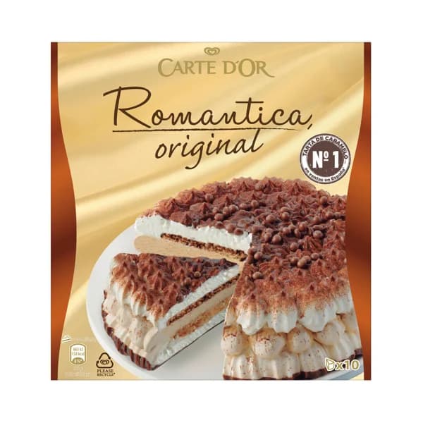 CARTE D'OR Deliciosa tarta de vainilla y caramelo con galleta y bolitas de chocolate 1 l. - 1 l - Imagen del producto en Findit