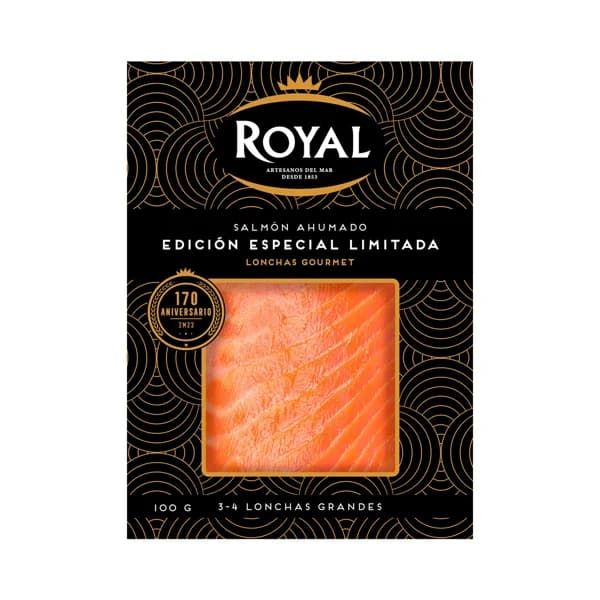 ROYAL Salmon ahumado gourmet 100 g. - 0.1 kg - Imagen del producto en Findit
