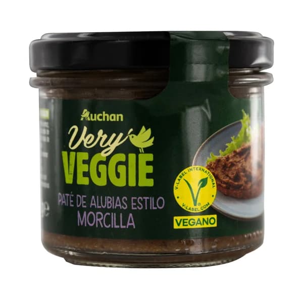 PRODUCTO ALCAMPO Paté de alubias estilo morcilla 110 g. - 0.11 kg - Imagen del producto en Findit