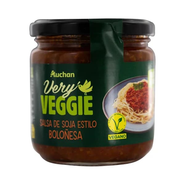 PRODUCTO ALCAMPO Salsa de soja estilo boloñesa 315 g. - 0.32 kg - Imagen del producto en Findit
