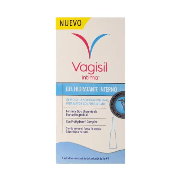 VAGISIL Gel hidratante interno en prácticas monodosis VAGISIL Intima 6 x 5 gr. - 1 ud - Imagen del producto en Findit