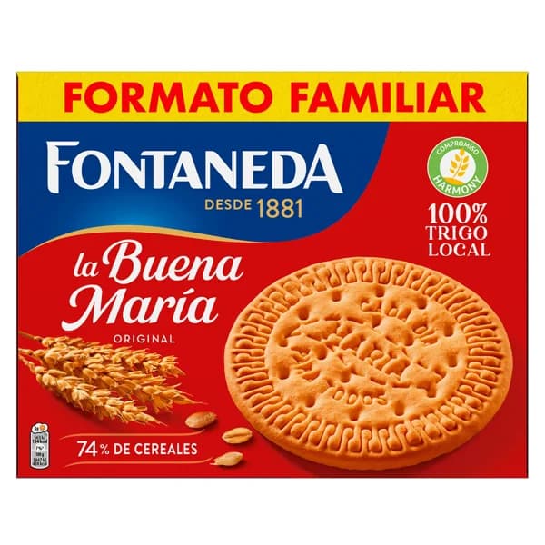 FONTANEDA Galletas la buena maría1400 g. - 1.4 kg - Imagen del producto en Findit