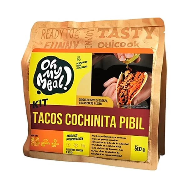 OH MY MEAL! Fun kit de cochinita pibil 500 g. - 0.5 kg - Imagen del producto en Findit