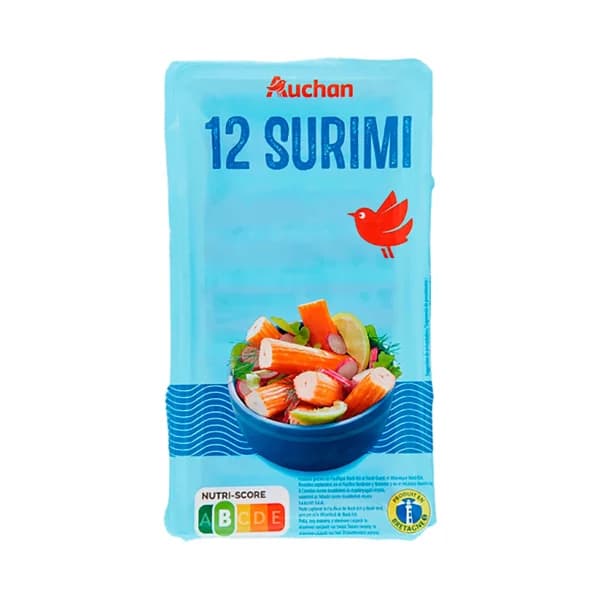 AUCHAN Palitos de surimi 12uds 200g. Producto Alcampo - 0.2 kg - Imagen del producto en Findit