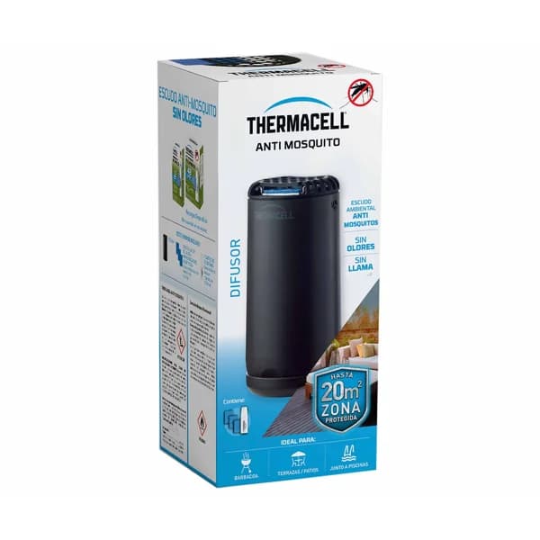 Difusor antimosquitos inalámbrico para exterior, hasta 20m², THERMACELL. - 1 ud - Imagen del producto en Findit