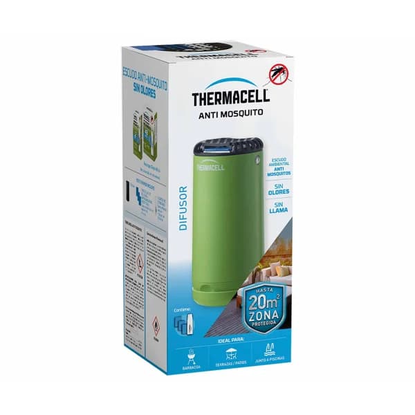 Difusor antimosquitos inalámbrico para exterior, hasta 20m², THERMACELL. - 1 ud - Imagen del producto en Findit