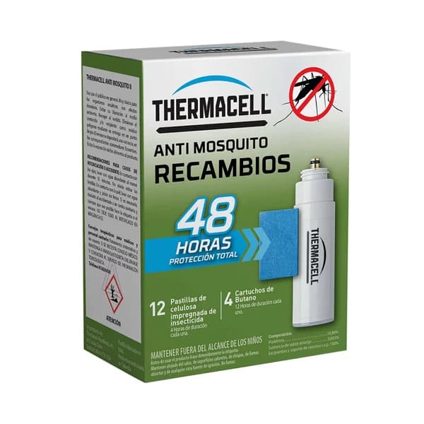 Recambio 48h de protección antimosquitos, THERMACELL. - 1 ud - Imagen del producto en Findit