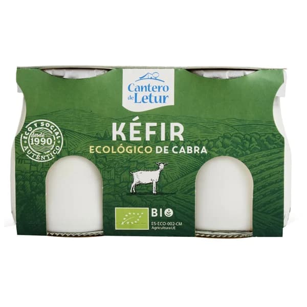 CANTERO DE LETUR Kefir de cabra ecológico CANTERO DE LETUR pack 2 x 1 25 g. - 0.25 kg - Imagen del producto en Findit
