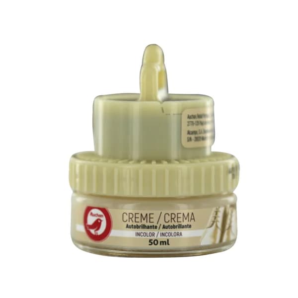 PRODUCTO ALCAMPO Crema con aplicador autobrillante para calzado incoloro, 50 ml. - 0.05 l - Imagen del producto en Findit