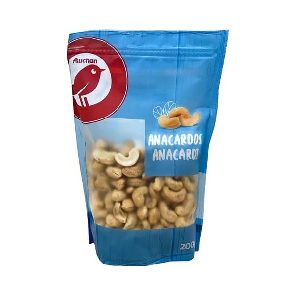 PRODUCTO ALCAMPO Anacardos PRODUCTO ALCAMPO 200 g. - 0.2 kg - Imagen del producto en Findit