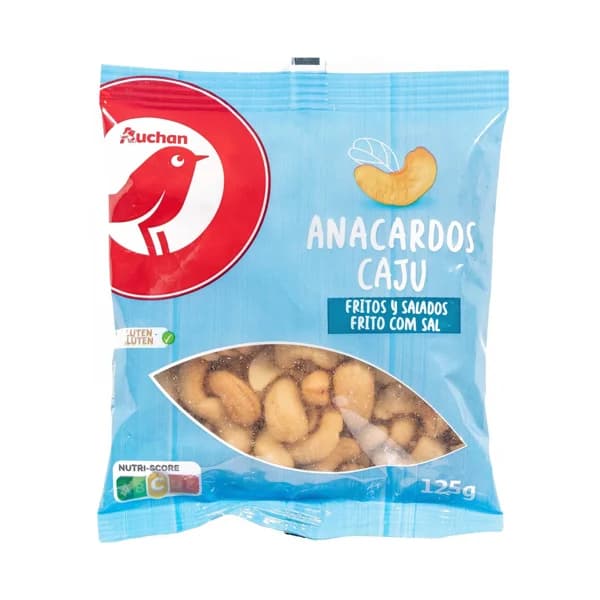 PRODUCTO ALCAMPO Anacardos fritos y salados PRODUCTO ALCAMPO 125 g. - 0.13 kg - Imagen del producto en Findit