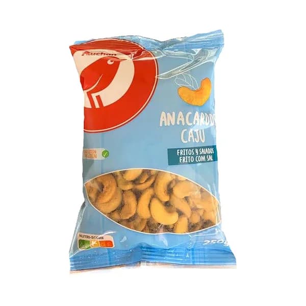 PRODUCTO ALCAMPO Anacardos fritos y salados PRODUCTO ALCAMPO 250 g. - 0.25 kg - Imagen del producto en Findit