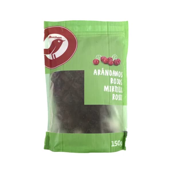 PRODUCTO ALCAMPO Arándanos rojos PRODUCTO ALCAMPO 150 g. - 0.15 kg - Imagen del producto en Findit