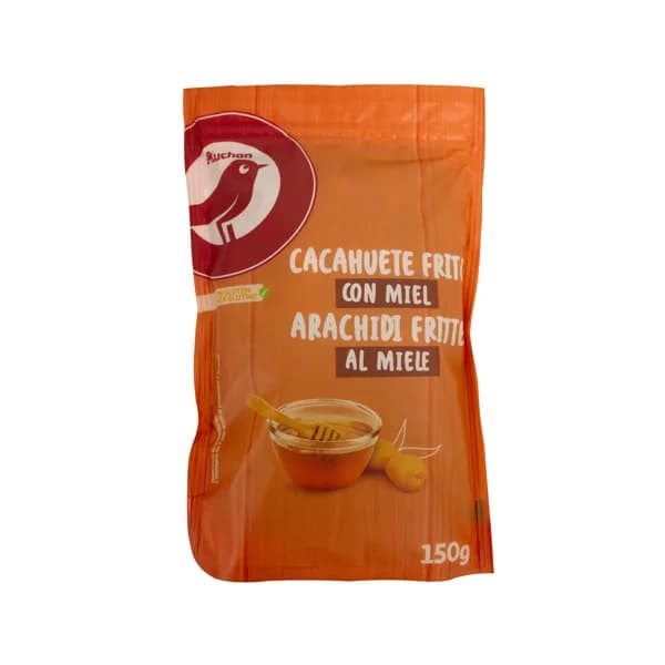 PRODUCTO ALCAMPO Cacahuetes fritos con miel PRODUCTO ALCAMPO 150 g. - 0.15 kg - Imagen del producto en Findit