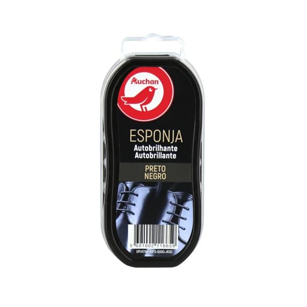 PRODUCTO ALCAMPO Esponja autobrillante para limpiar especial calzado negro PRODUCTO ALCAMPO, 1 ud. - 1 ud - Imagen del producto en Findit