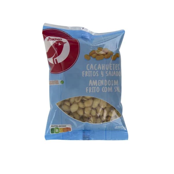 PRODUCTO ALCAMPO Cacahuetes fritos y salados salados PRODUCTO ALCAMPO 250 g. - 0.25 kg - Imagen del producto en Findit