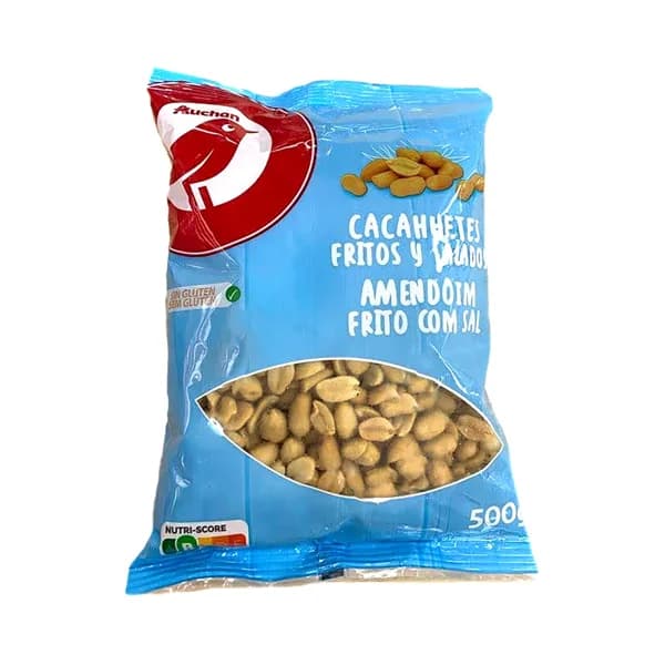 PRODUCTO ALCAMPO Cacahuetes fritos y salados PRODUCTO ALCAMPO 500 g. - 0.5 kg - Imagen del producto en Findit
