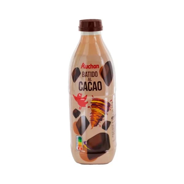 AUCHAN Batido con sabor a chocolate 1 l. Producto Alcampo - 1 l - Imagen del producto en Findit