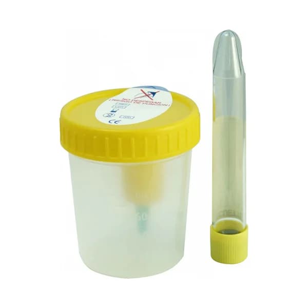 ENFA Vaso aséptico para recoger muestras de orina con sistema de transferencia + tubo de vacío esterilizado ENFA. - 1 ud - Imagen del producto en Findit