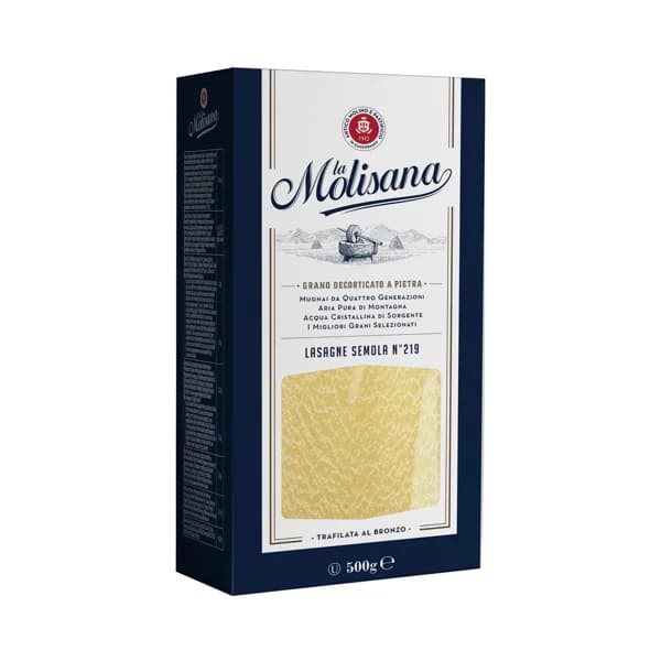 LA MOLISANA Lasaña (placas) 500 g. - 0.5 kg - Imagen del producto en Findit