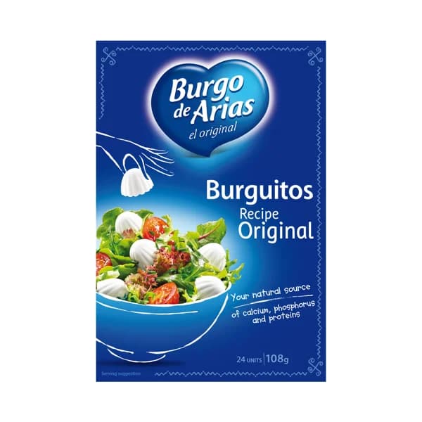 BURGO DE ARIAS Queso para ensalada fresco BURGO DE ARIAS 108 g. - 0.11 kg - Imagen del producto en Findit