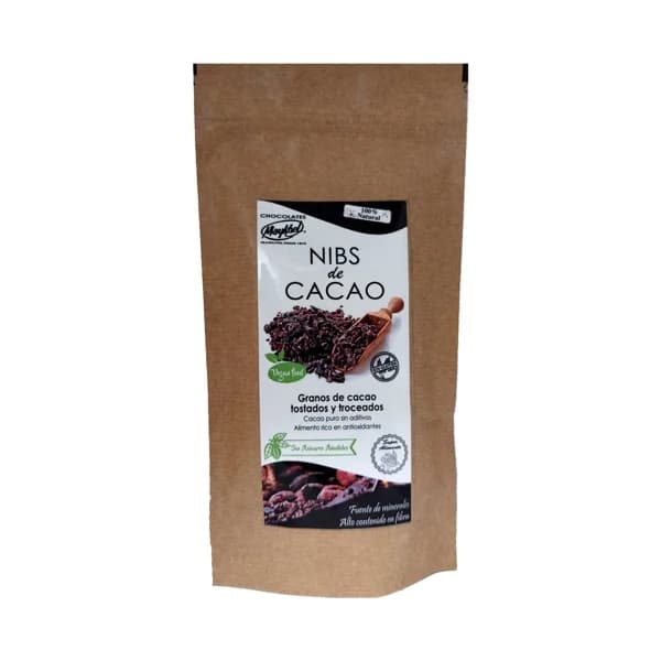 MAYKHEL Granos de cacao puro tostados y troceados MAYKHEL 250 g. - 0.25 kg - Imagen del producto en Findit