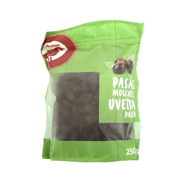 PRODUCTO ALCAMPO Pasas Moscatel PRODUCTO ALCAMPO 250 G, - 0.25 kg - Imagen del producto en Findit