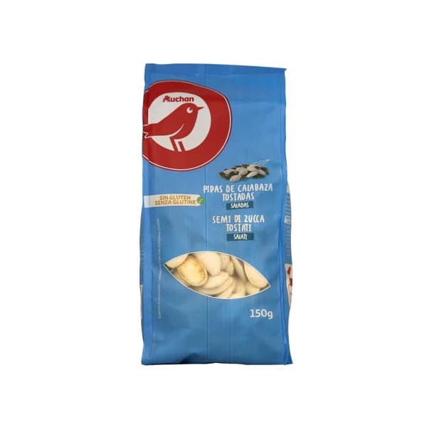 PRODUCTO ALCAMPO Pipas de calabaza tostadas y saladas PRODUCTO ALCAMPO 150 g. - 0.15 kg - Imagen del producto en Findit