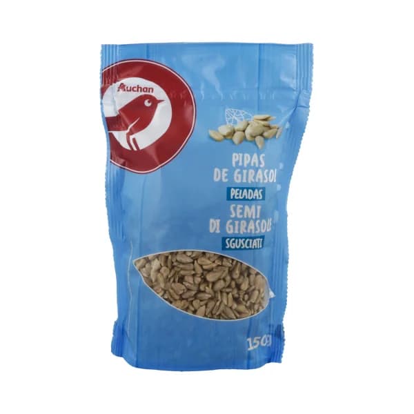PRODUCTO ALCAMPO Pipas de girasol peladas PRODUCTO ALCAMPO 150 g. - 0.15 kg - Imagen del producto en Findit