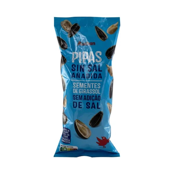 PRODUCTO ALCAMPO Pipas de girasol tostadas sin sal añadida 200 g. - 0.2 kg - Imagen del producto en Findit